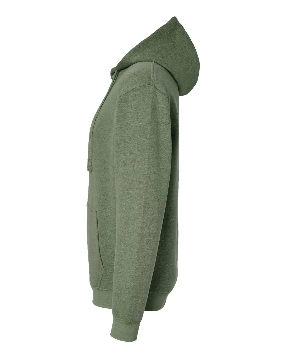 Lat 6926 Elevated Fleece Basic Hoodie - Bamboo Blackout
