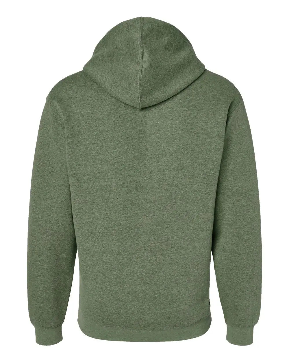 Lat 6926 Elevated Fleece Basic Hoodie - Bamboo Blackout