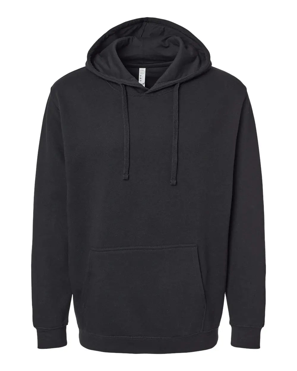 Lat 6926 Elevated Fleece Basic Hoodie - Black