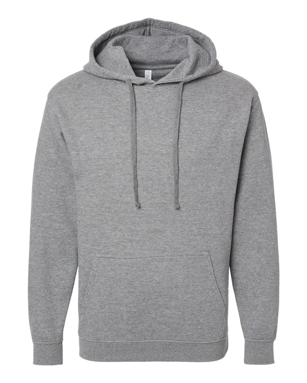 Lat 6926 Elevated Fleece Basic Hoodie - Granite Heather - Dark Gray / s