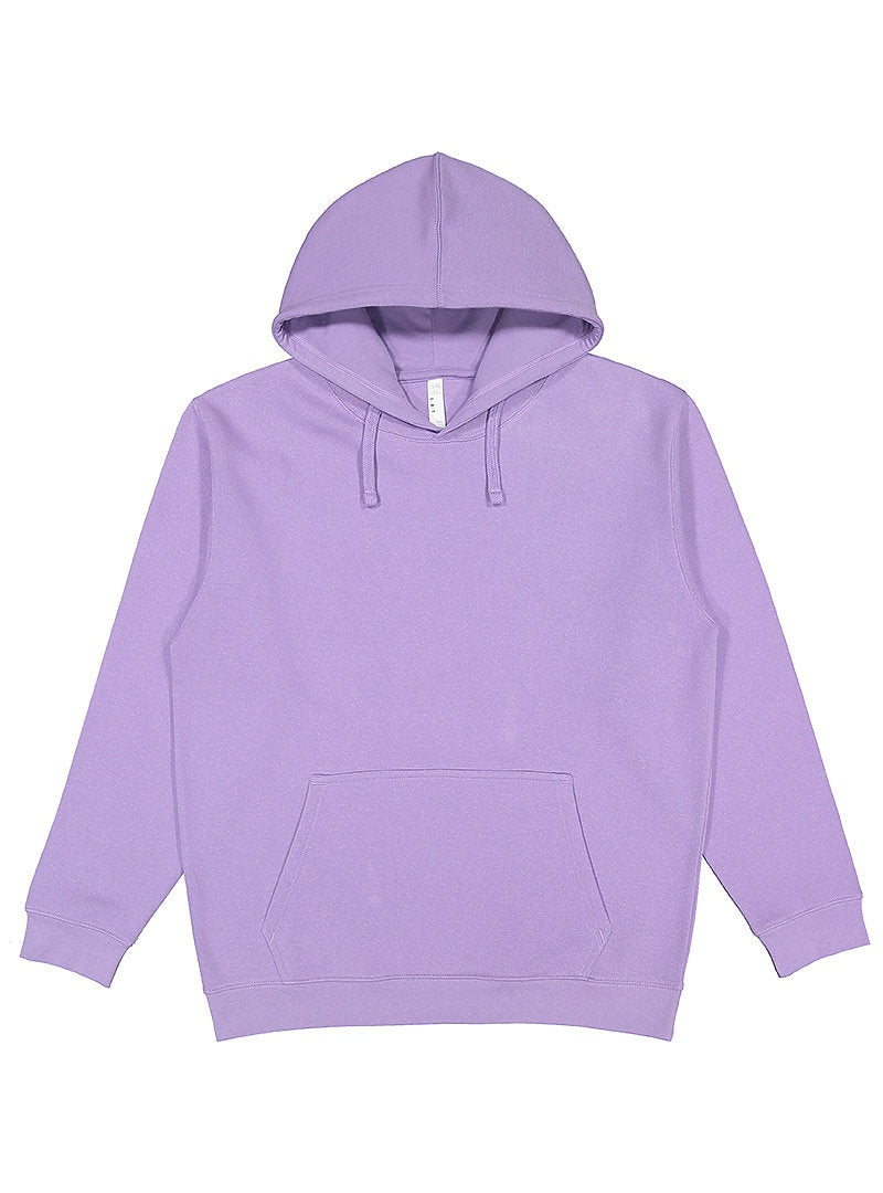 Lat 6926 Elevated Fleece Basic Hoodie - Lavender