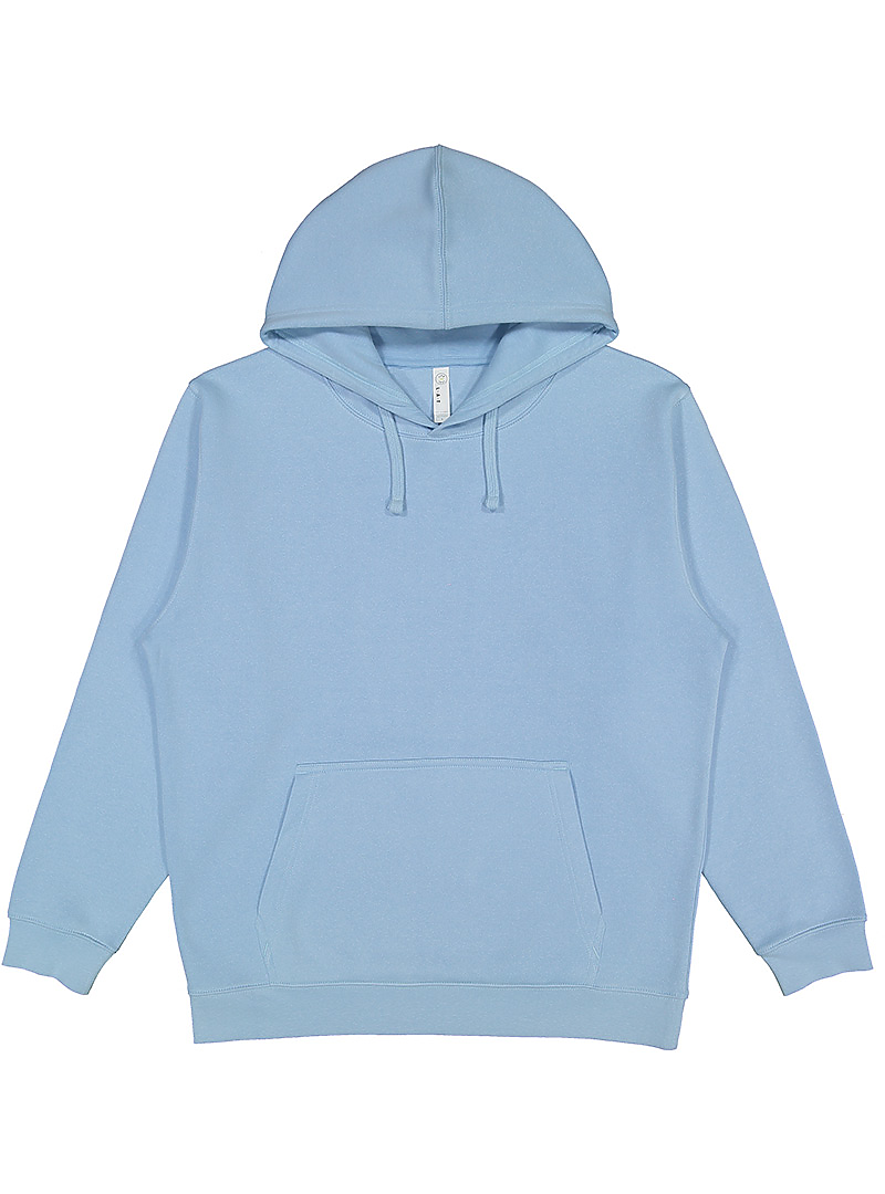 Lat 6926 Elevated Fleece Basic Hoodie - Light Blue