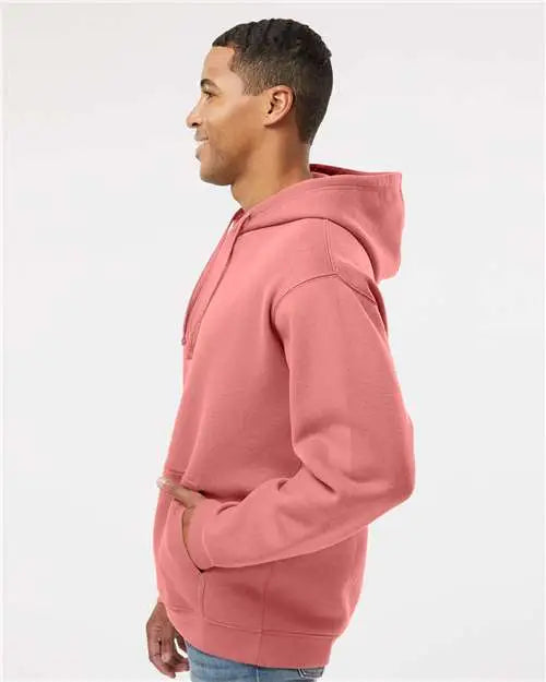 Lat 6926 Elevated Fleece Basic Hoodie - Mauvelous
