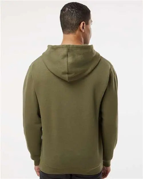 Lat 6926 Elevated Fleece Basic Hoodie - Military Green