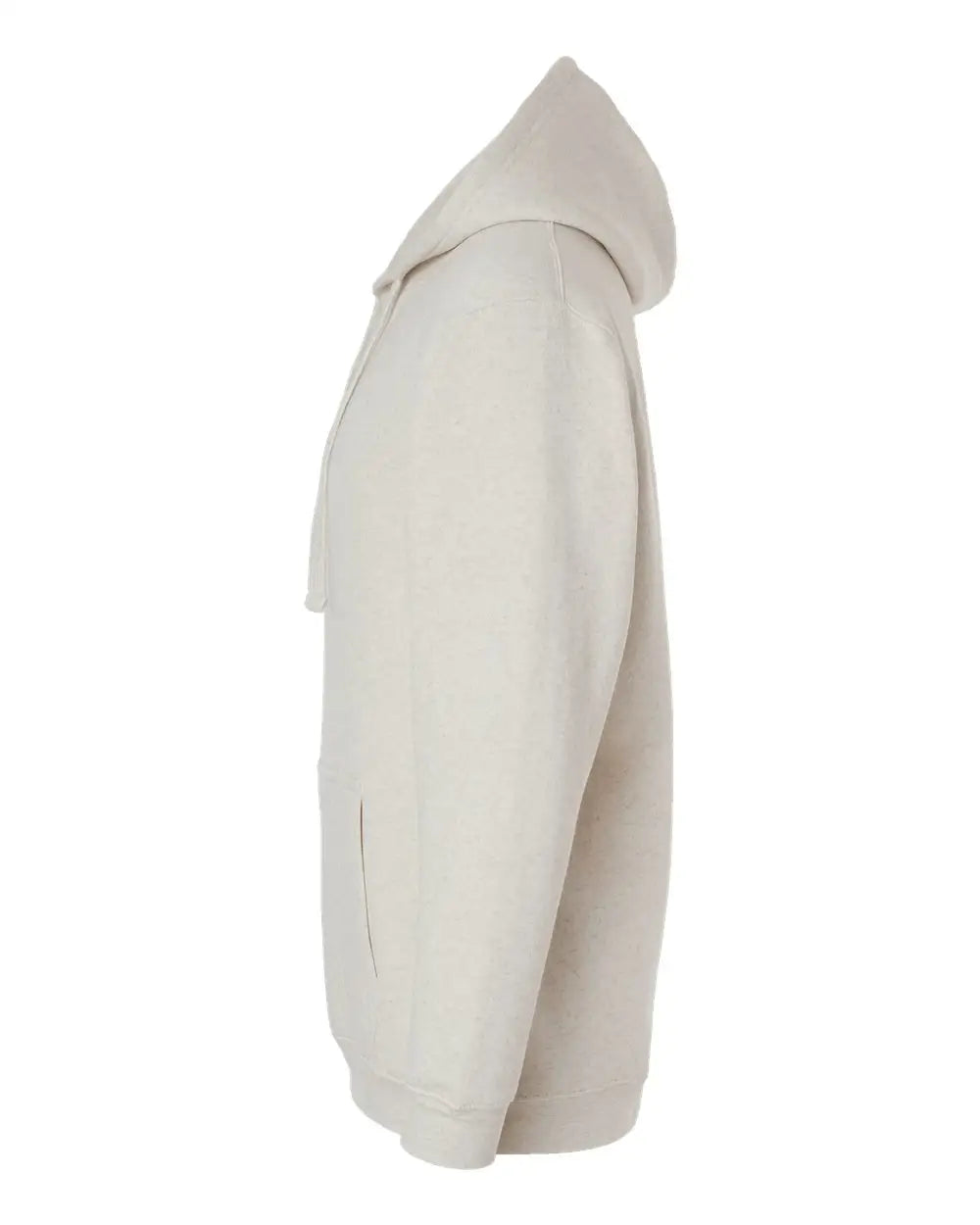 Lat 6926 Elevated Fleece Basic Hoodie - Natural Heather