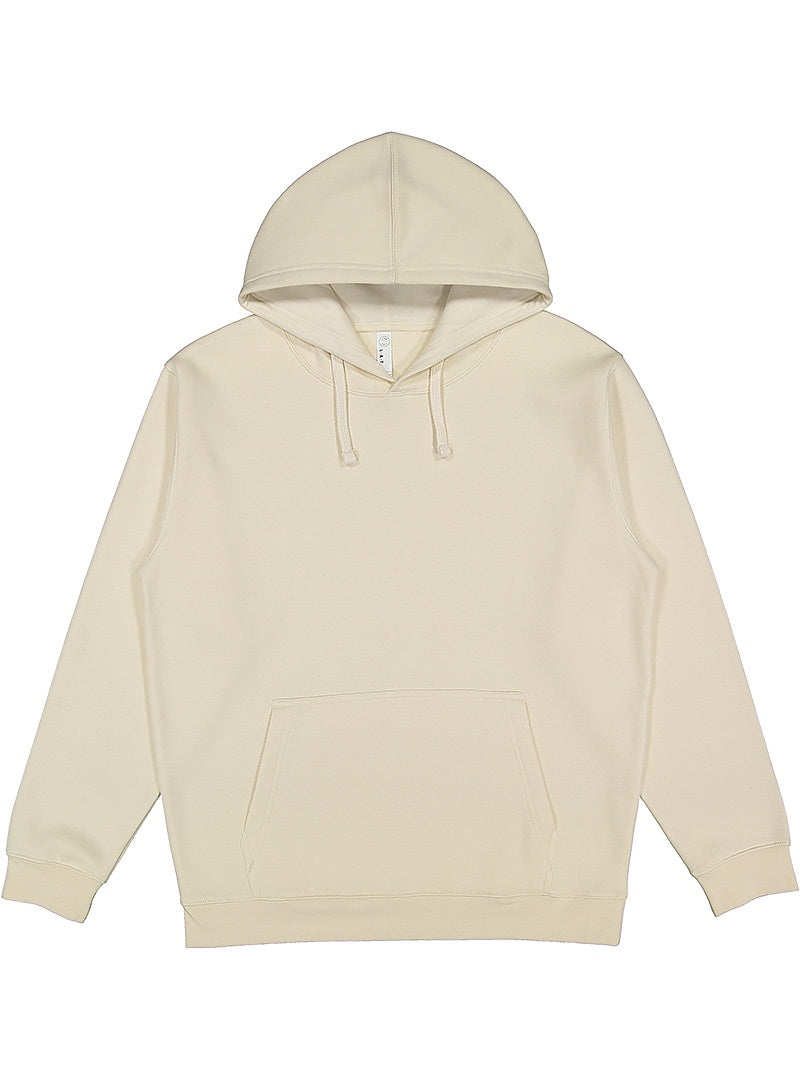 Lat 6926 Elevated Fleece Basic Hoodie - Natural
