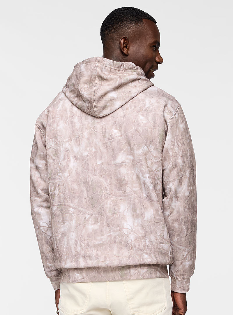 Lat 6926 Elevated Fleece Basic Hoodie - Sand Timberwood
