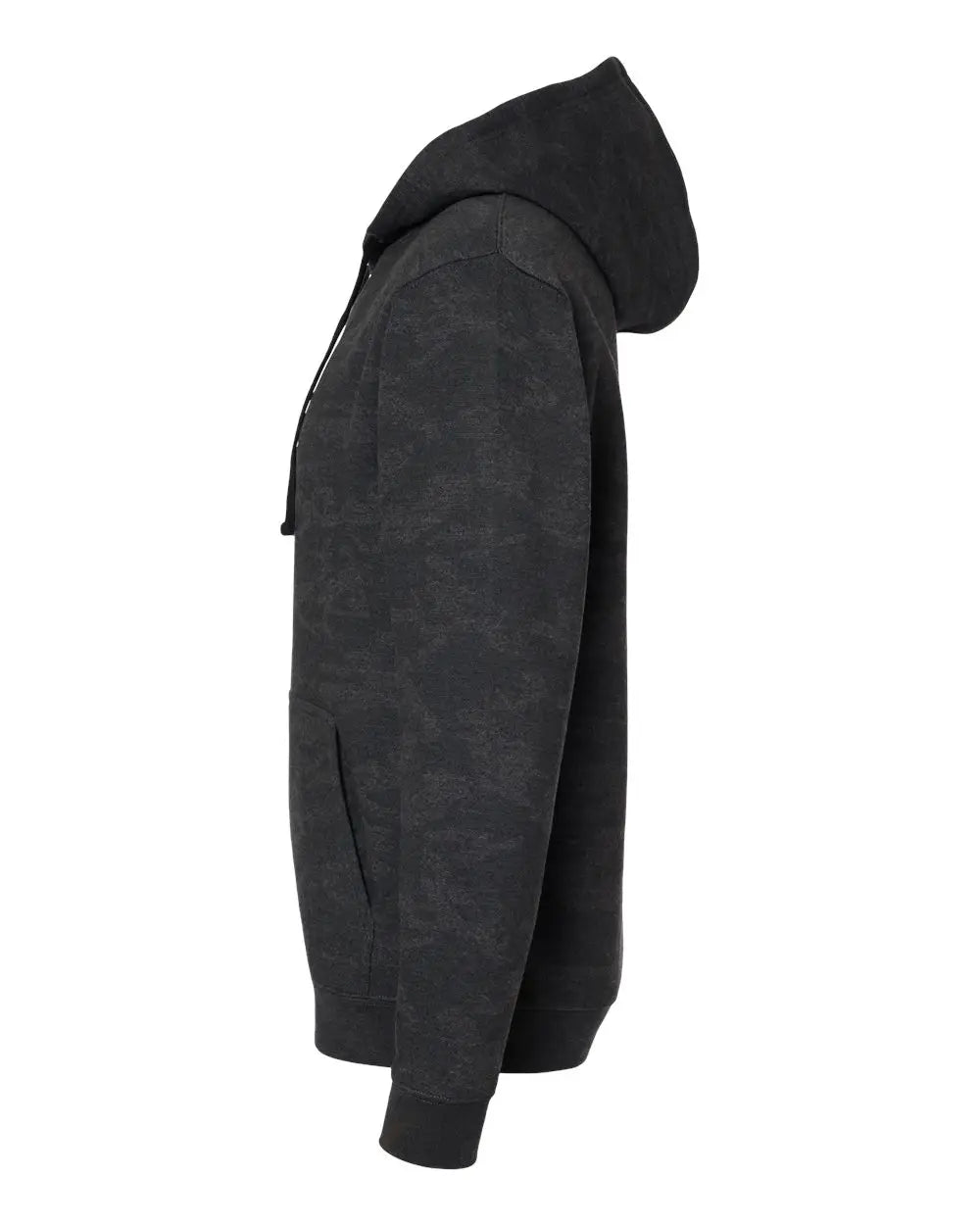 Lat 6926 Elevated Fleece Basic Hoodie - Storm Camo