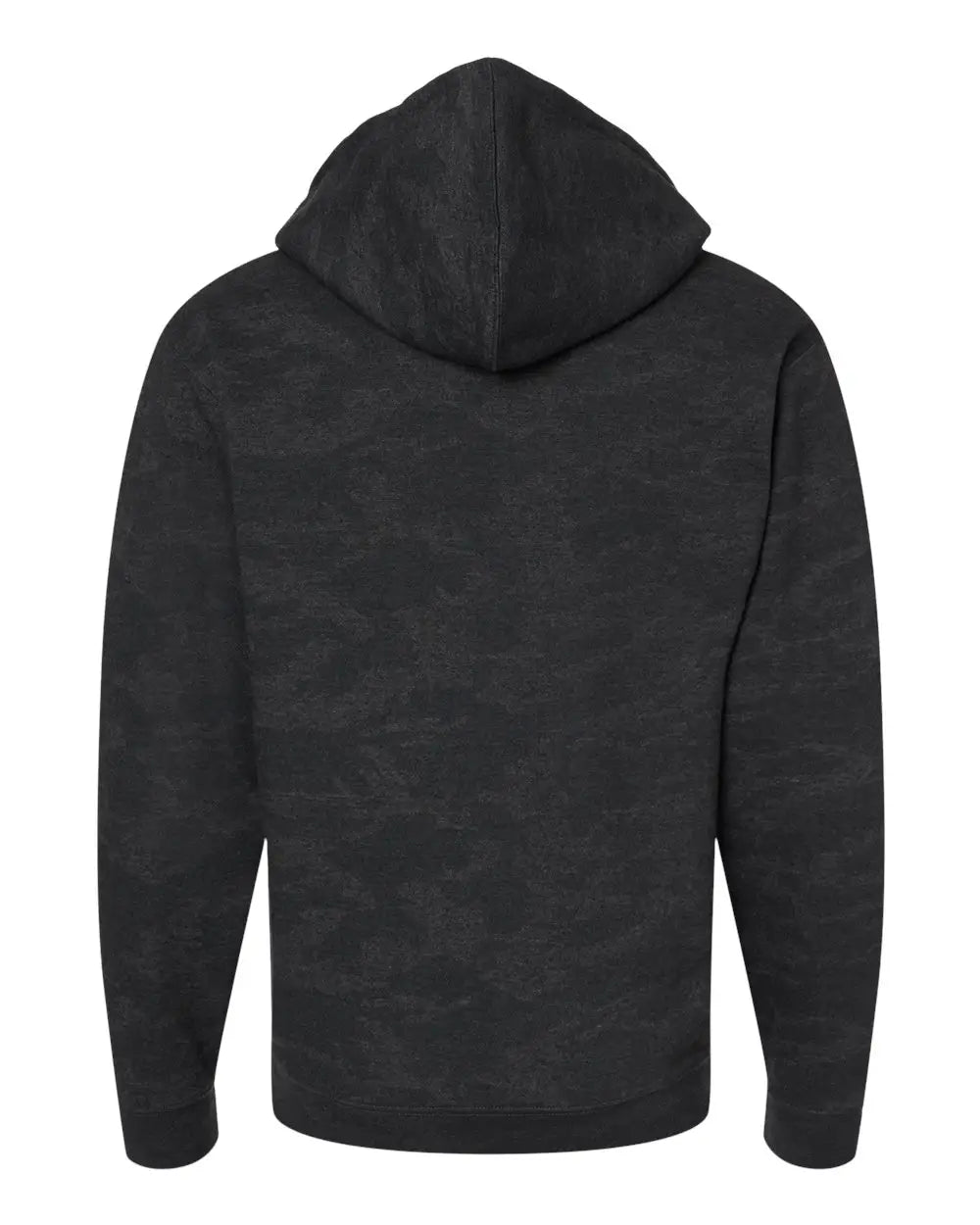 Lat 6926 Elevated Fleece Basic Hoodie - Storm Camo - Dark Gray / s