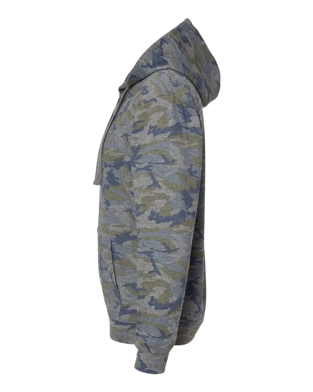 Lat 6926 Elevated Fleece Basic Hoodie - Vintage Camo