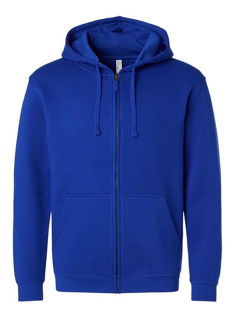Lat 6927 Full-zip Fleece Hoodie - Royal