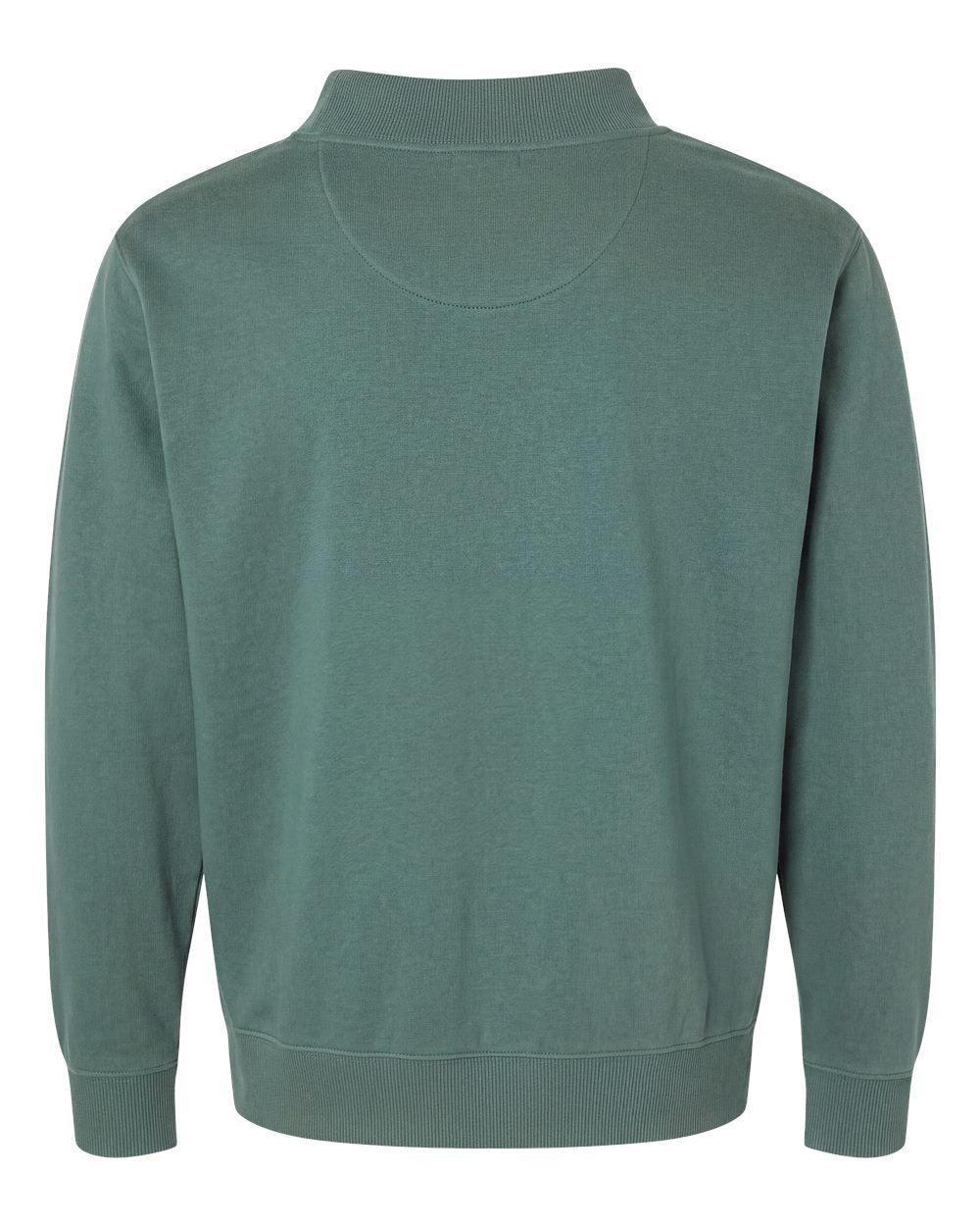 Lat 6928 Unisex Mock Neck Fleece Sweatshirt - Basil