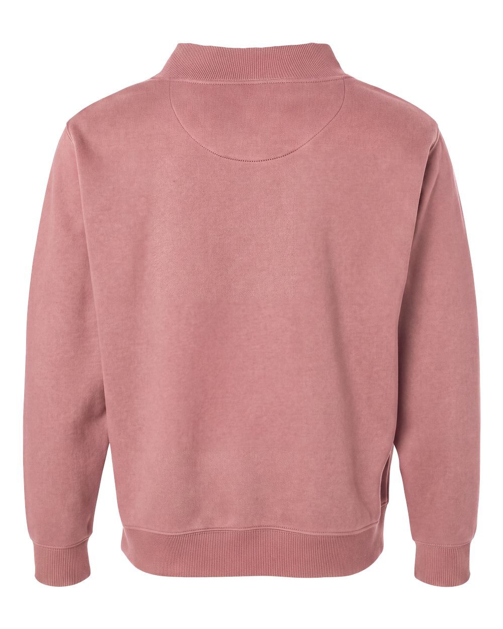 Lat 6928 Unisex Mock Neck Fleece Sweatshirt - Mauvelous