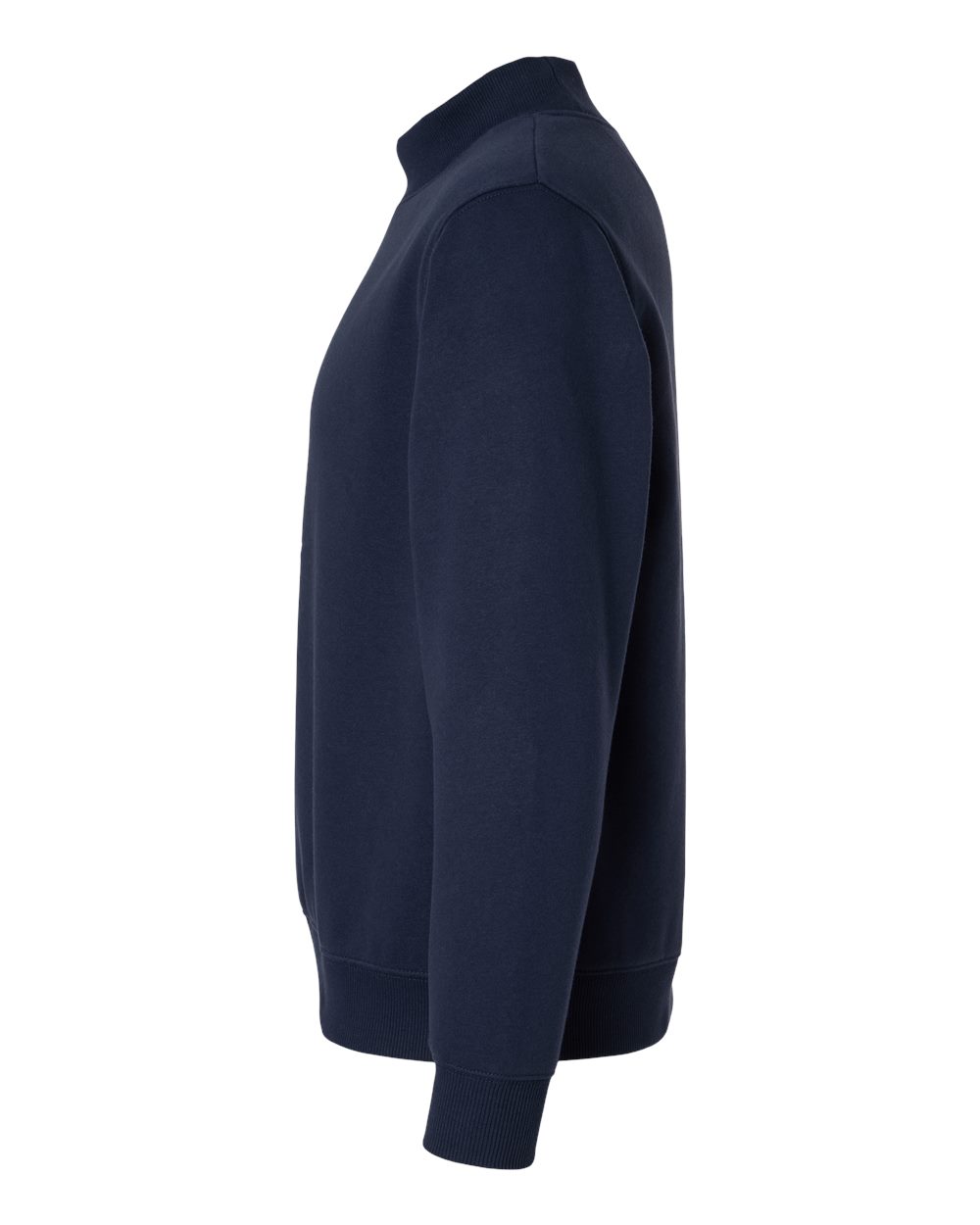 Lat 6928 Unisex Mock Neck Fleece Sweatshirt - Navy