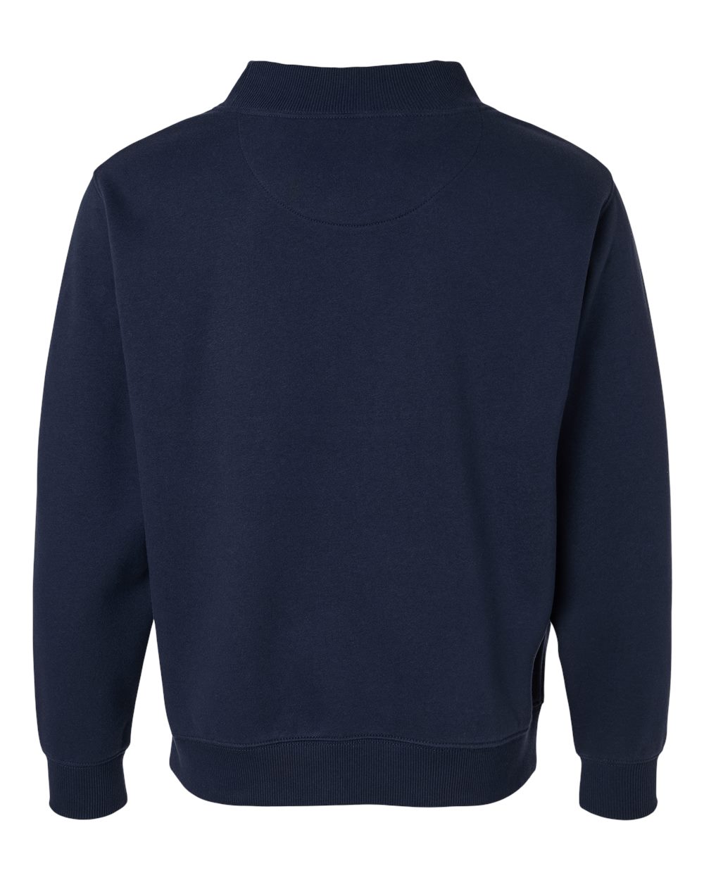 Lat 6928 Unisex Mock Neck Fleece Sweatshirt - Navy