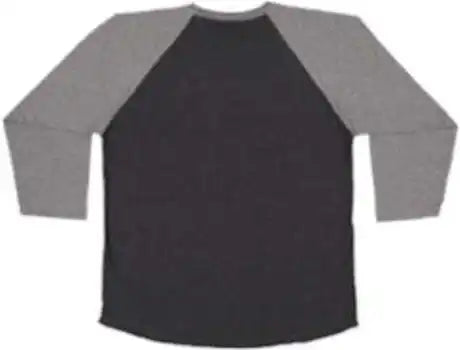 Lat 6930 Baseball Fine Jersey Tee - Vintage Smoke Granite Heather