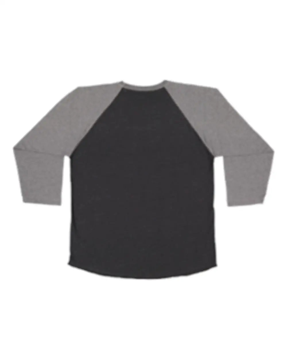 Lat 6930 Baseball Fine Jersey Three-quarter Sleeve Tee - Vintage Smoke Granite Heather