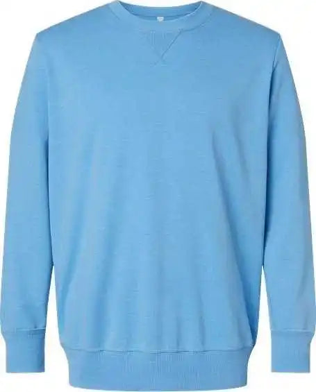 Lat 6935 Unisex Vintage Wash Fleece Crewneck Sweatshirt Washed Tradewind