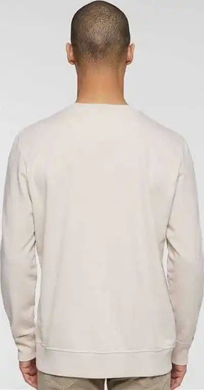 Lat 6935 Unisex Vintage Wash Fleece Crewneck Sweatshirt Washed Natural