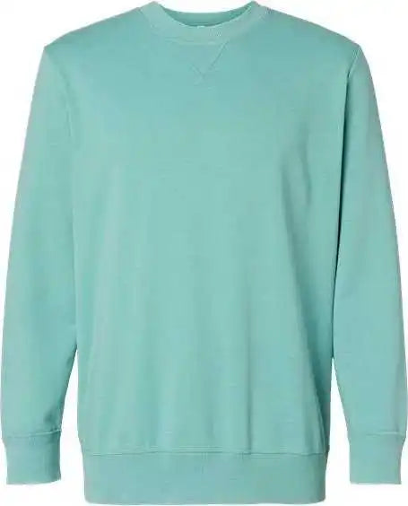Lat 6935 Unisex Vintage Wash Fleece Crewneck Sweatshirt - Washed Saltwater