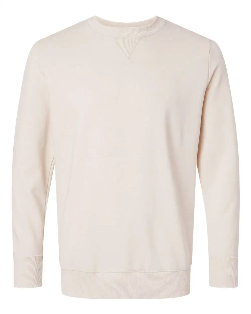Lat 6935 Vintage Wash Fleece Crewneck Sweatshirt - Washed Natural - s