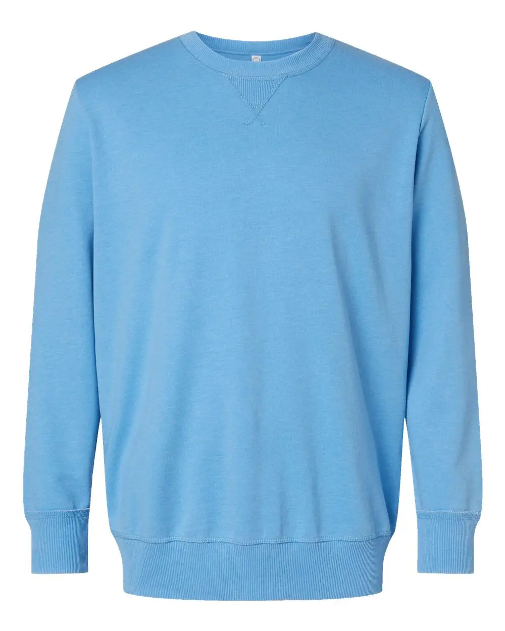 Lat 6935 Vintage Wash Fleece Crewneck Sweatshirt - Washed Tradewind - Blue / s