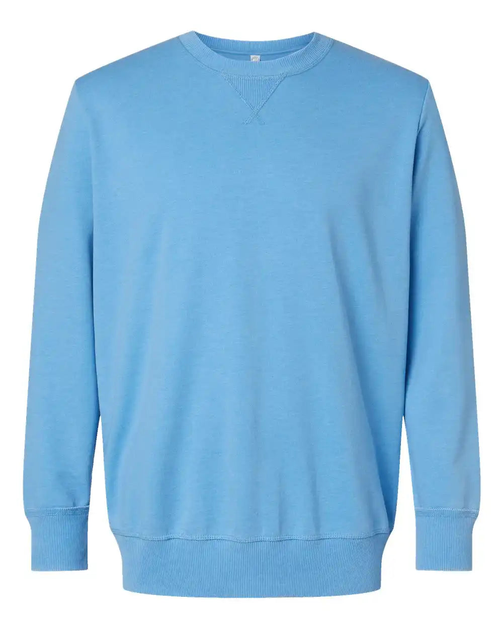 Lat 6935 Vintage Wash Fleece Crewneck Sweatshirt - Washed Tradewind - s