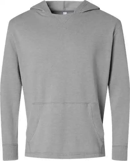 Lat 6936 Unisex Vintage Wash Fleece Hoodie - Washed Gray