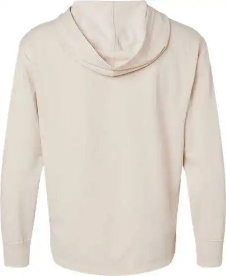 Lat 6936 Unisex Vintage Wash Fleece Hoodie Washed Natural