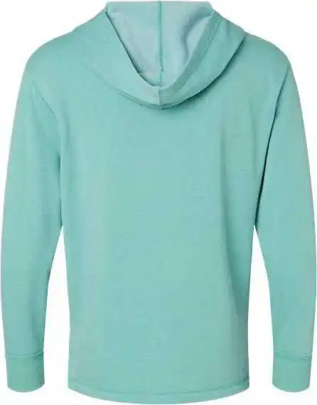 Lat 6936 Unisex Vintage Wash Fleece Hoodie - Washed Saltwater