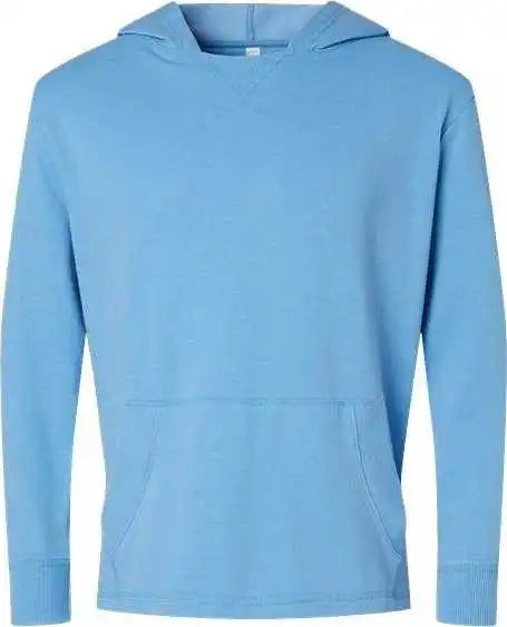 Lat 6936 Unisex Vintage Wash Fleece Hoodie Washed Tradewind