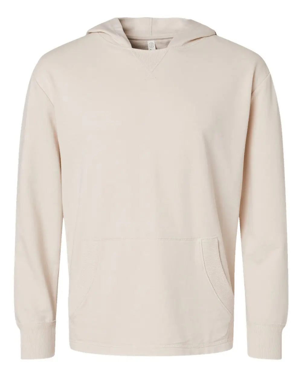 Lat 6936 Vintage Wash Fleece Hoodie - Washed Natural
