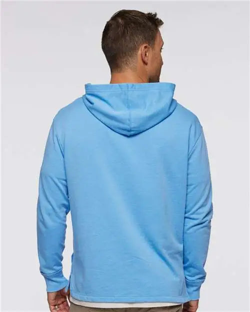 Lat 6936 Vintage Wash Fleece Hoodie - Washed Tradewind