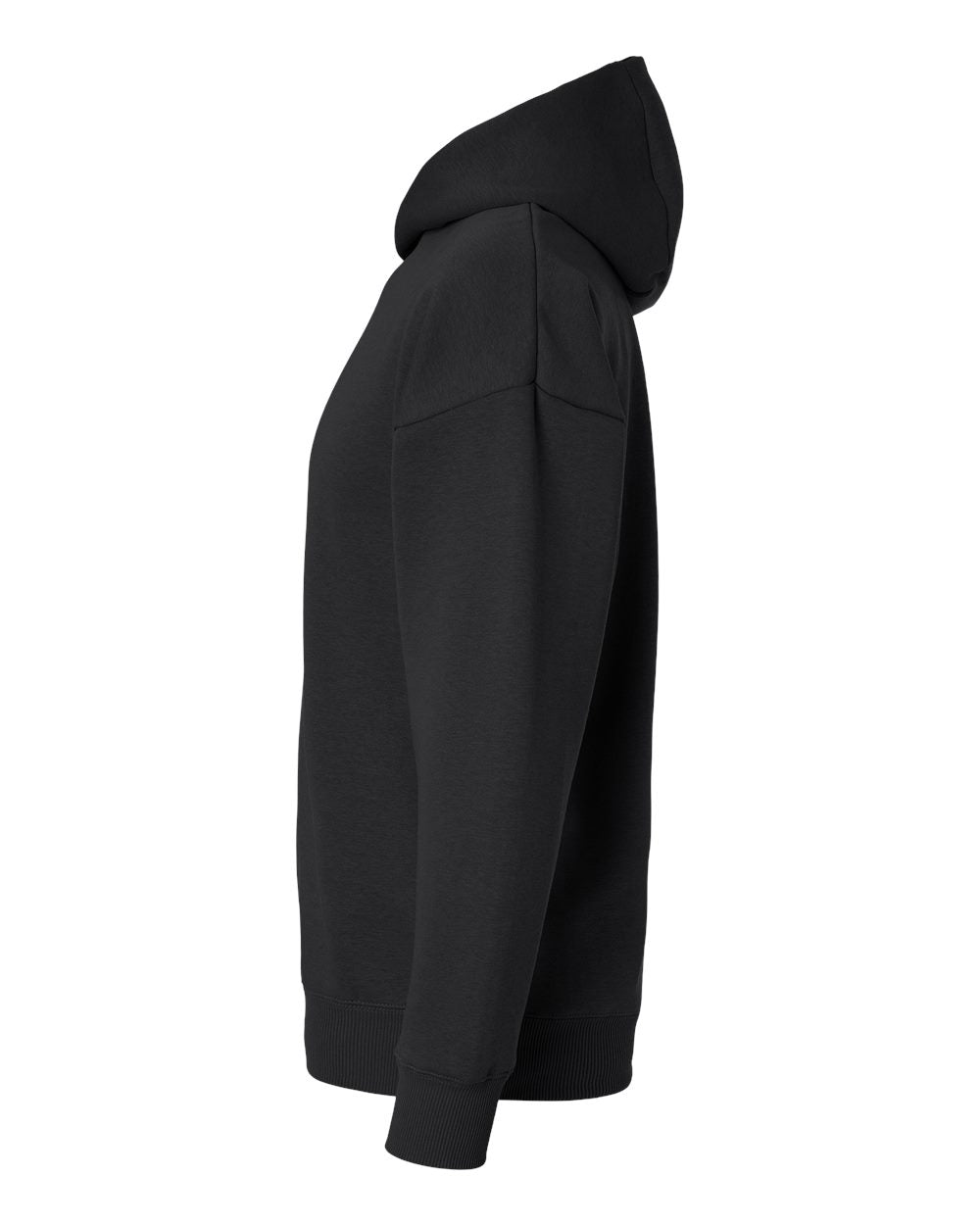 Lat 6956 Unisex Heavyweight Hoodie Sweatshirt - Black