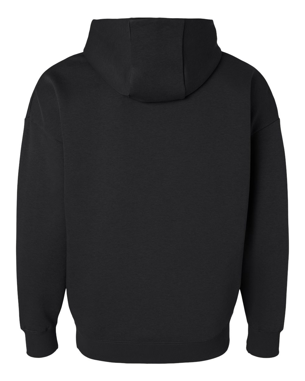 Lat 6956 Unisex Heavyweight Hoodie Sweatshirt - Black