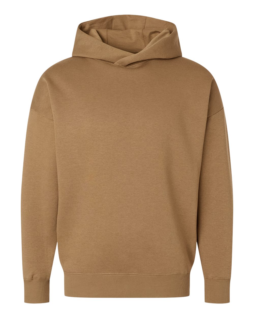 Lat 6956 Unisex Heavyweight Hoodie Sweatshirt - Coyote Brown
