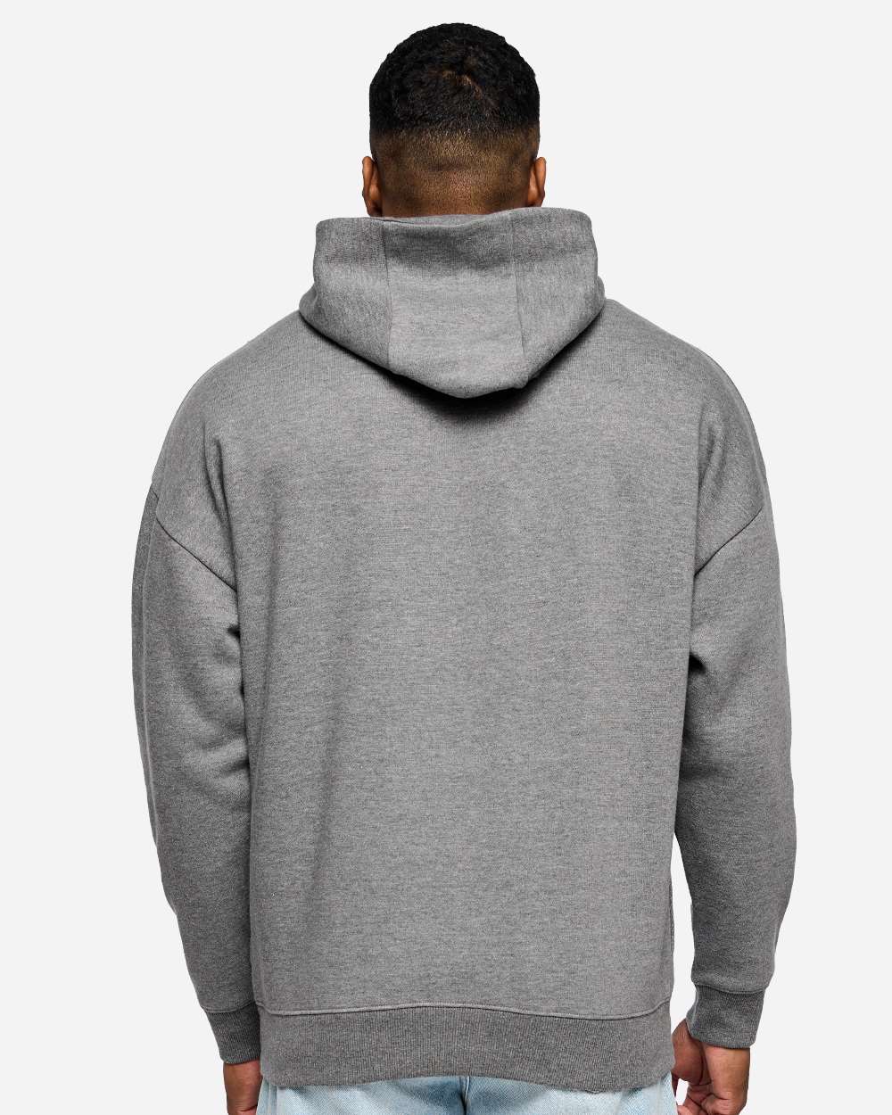 Lat 6956 Unisex Heavyweight Hoodie Sweatshirt - Granite Heather
