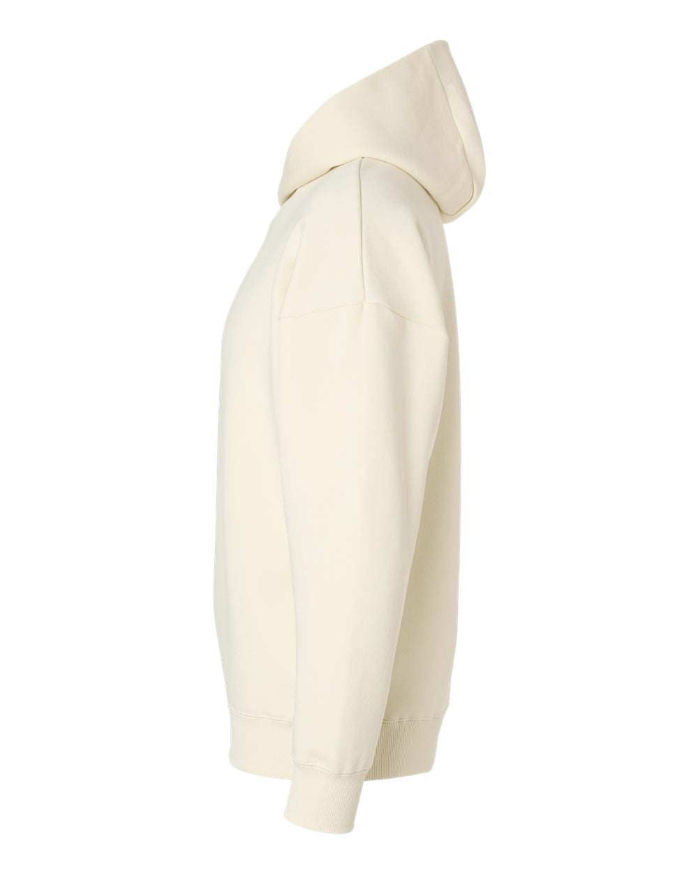 Lat 6956 Unisex Heavyweight Hoodie Sweatshirt - Natural