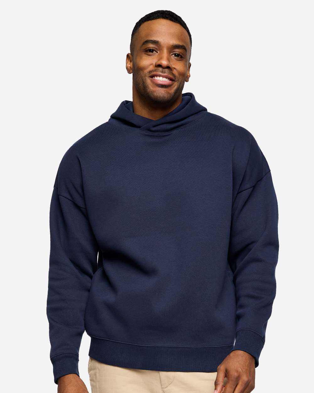 Lat 6956 Unisex Heavyweight Hoodie Sweatshirt - Navy