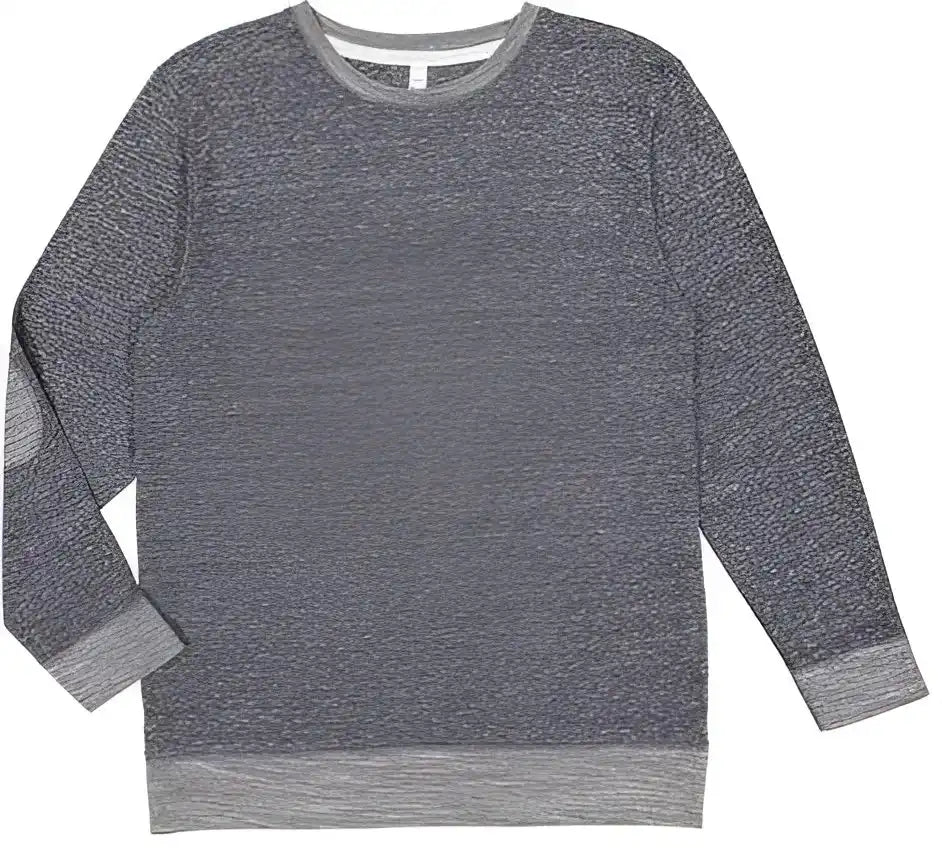 Lat 6965 Harborside Melange French Terry Pullover Navy