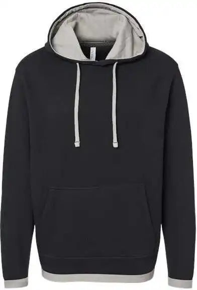 Lat 6996 the Statement Fleece Hoodie - Black Titanium