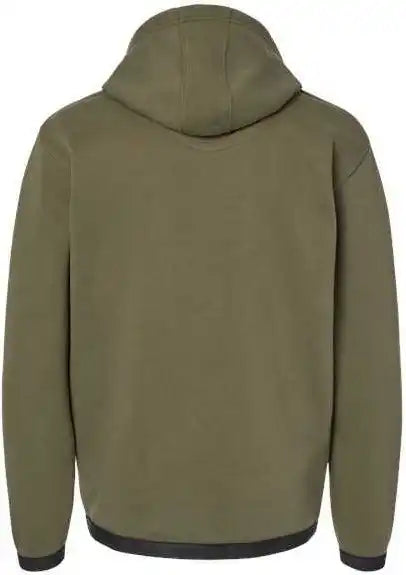 Lat 6996 the Statement Fleece Hoodie - Military Green Black