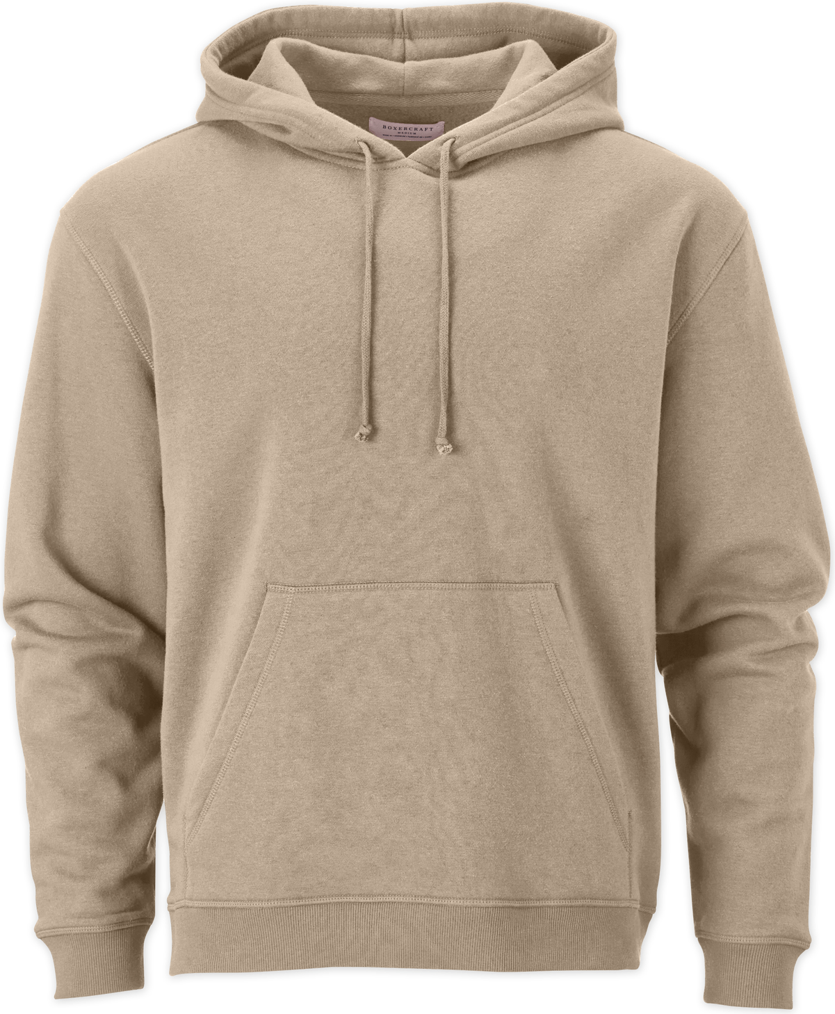 LATTE BOXERCRAFT FLEECE HOODIE  grouped