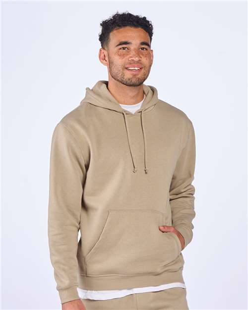 Latte Fleece Hooded Pullover - BM5302