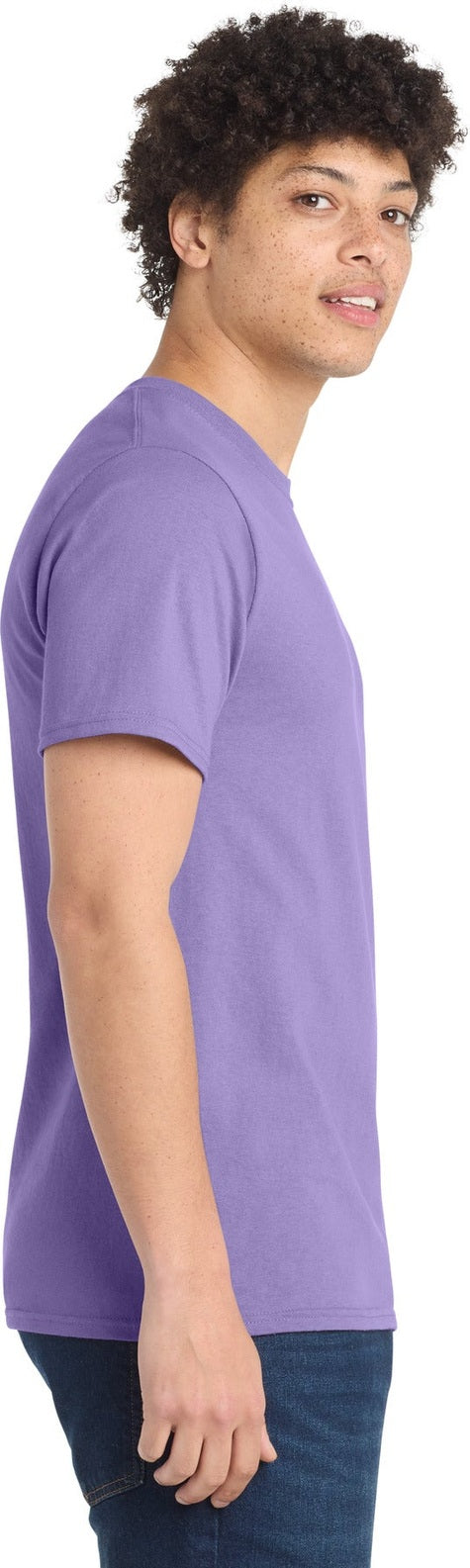 Lavender Port & Co Essential Tee. PC61