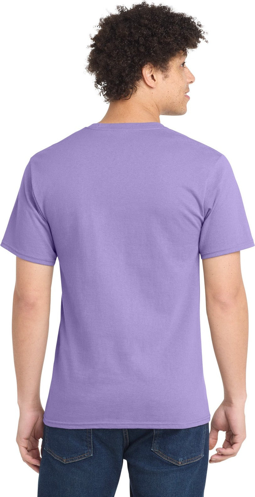 Lavender Port & Co Essential Tee. PC61