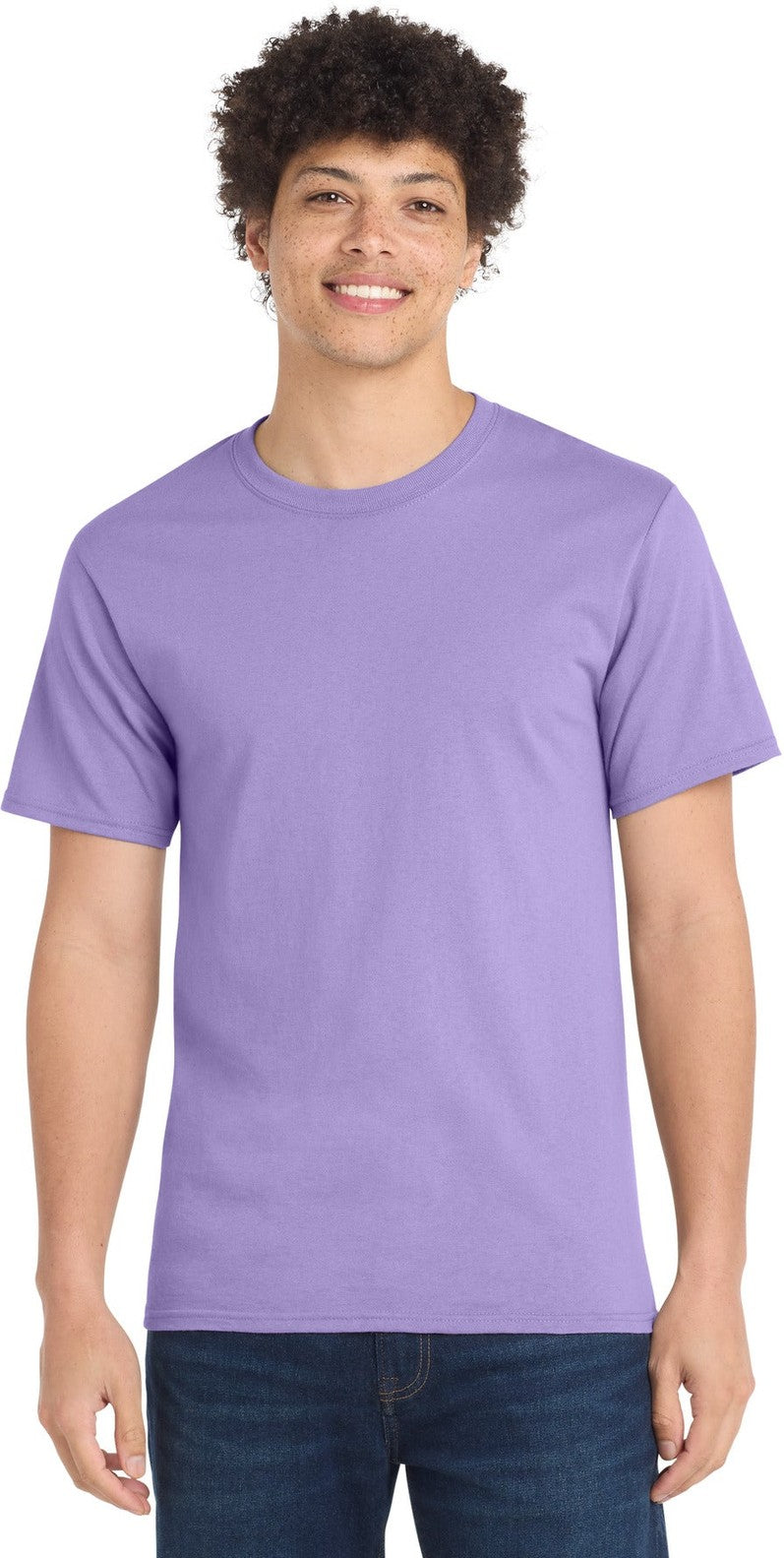 Lavender Port & Co Essential Tee. PC61