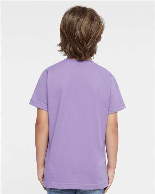 Lavender Youth Fine Jersey Tee - 6101