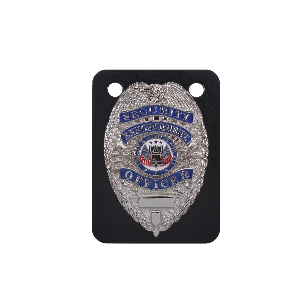Leather Id & Badge Wallet