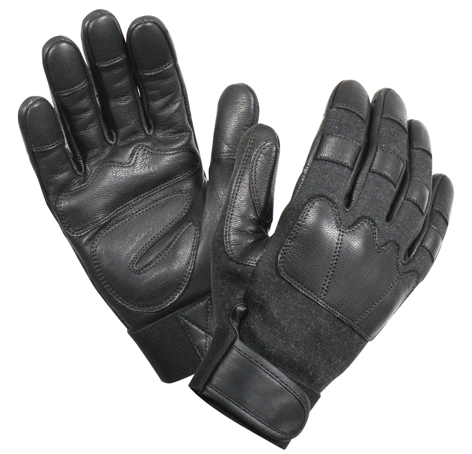 Leather Knuckle Gloves - s